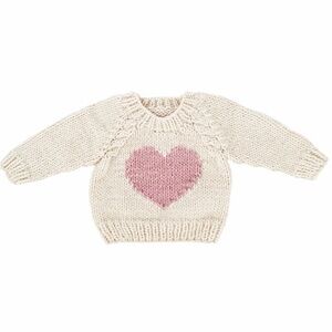 Huggalugs Sweetheart Rosy Sweater - Size 12-18 months